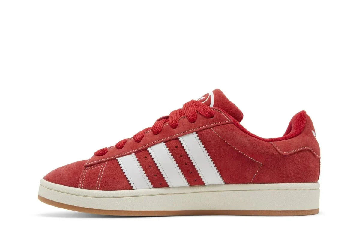 Adidas Campus 00s "Better Scarlet/Cloud White" Red Sneakers
