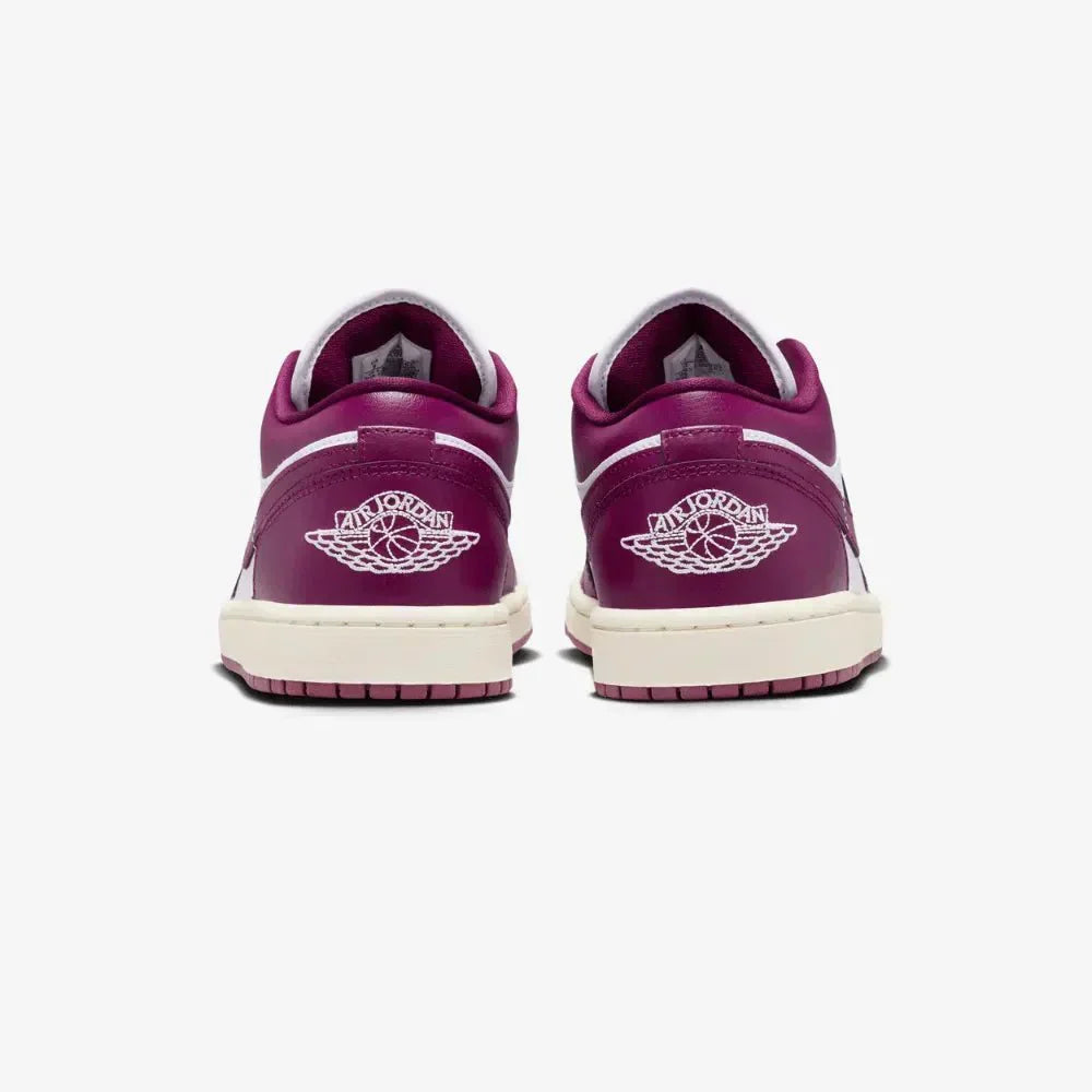 go Jordan 1 Low Bordeaux Purple