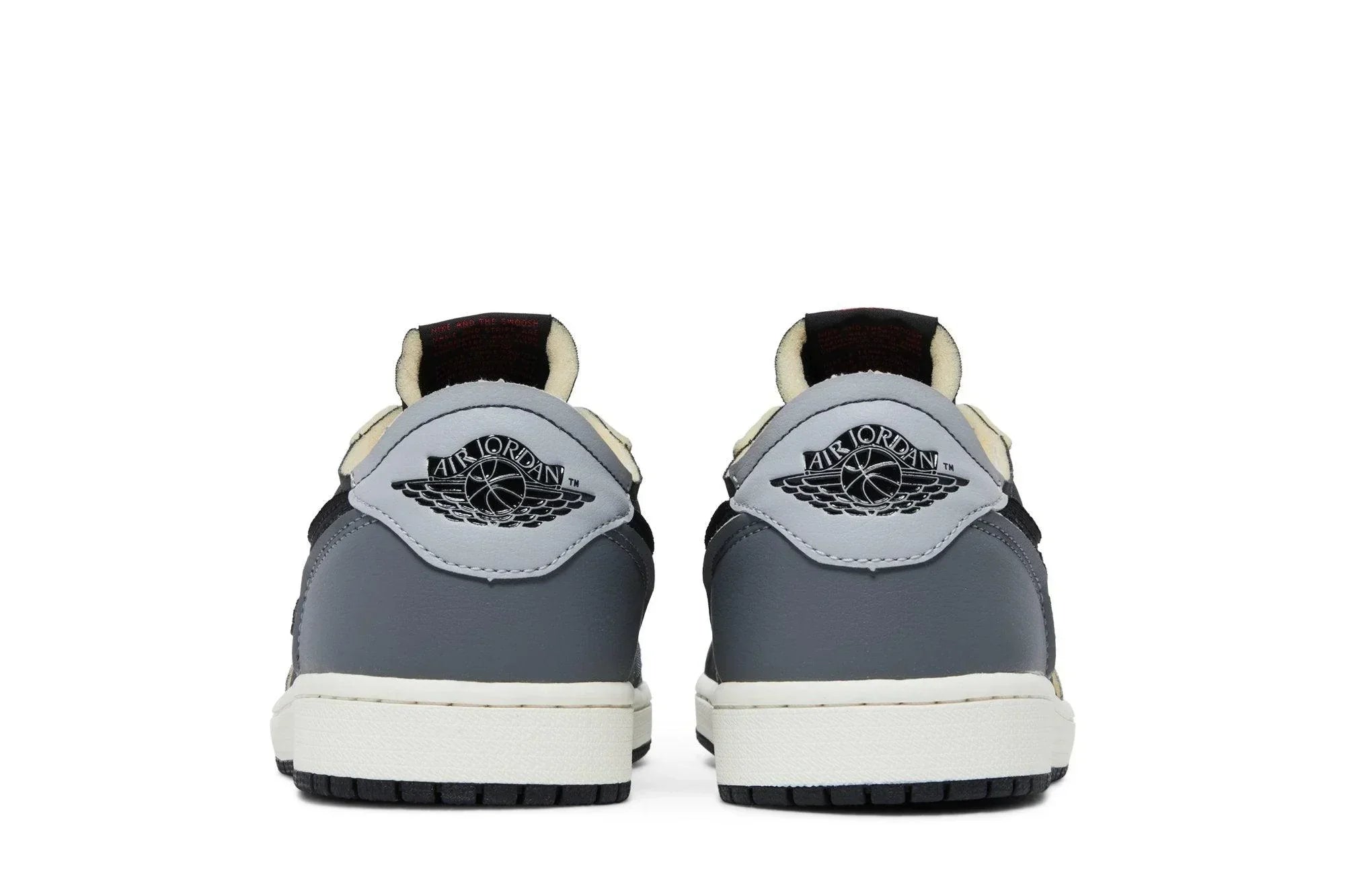 Air Jordan 1 Low OG EX Black and Smoke Gray