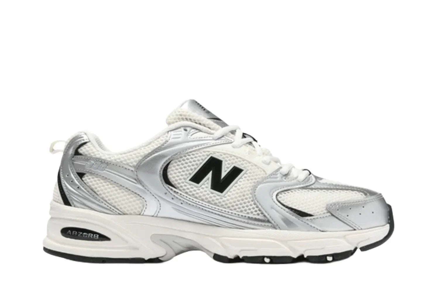 New Balance 530 Silver Black Gray