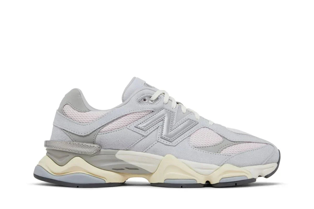 New Balance 9060 Pink Granite Silver Metallic Silver Gray