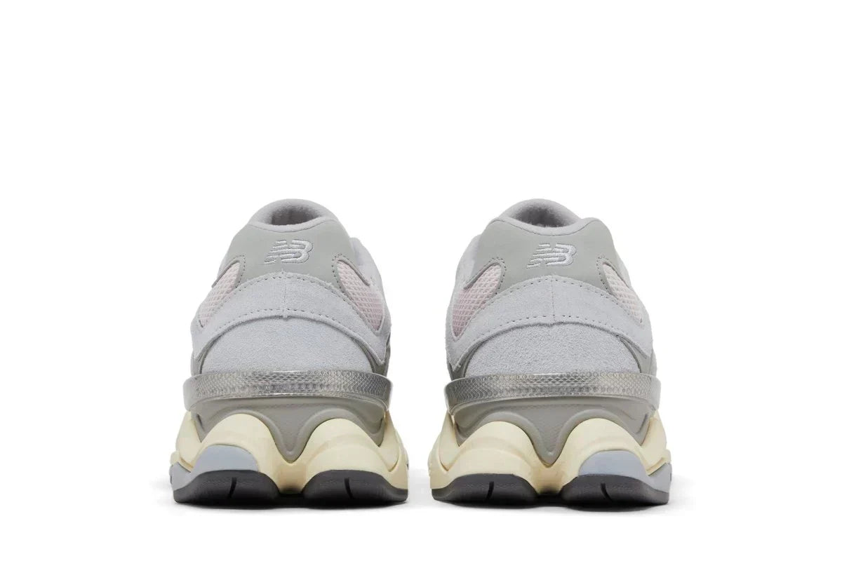 New Balance 9060 Pink Granite Silver Metallic Silver Gray