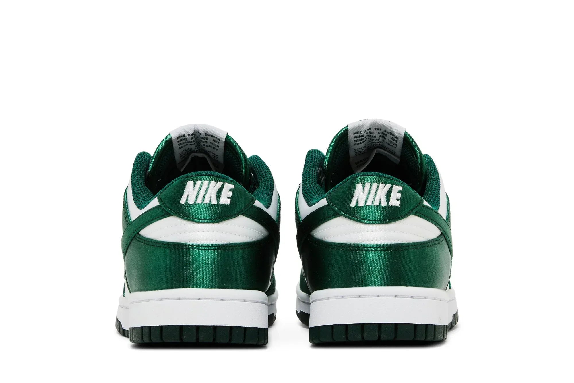 Nike Dunk Low Satin Green Sneakers