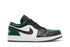 Air Jordan 1 Low Green Toe