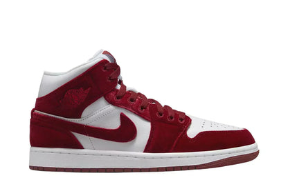 Air Jordan 1 Mid SE Red Velvet