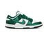 Nike Dunk Low Satin Green Sneakers