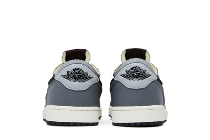 Air Jordan 1 Low OG EX Black and Smoke Gray