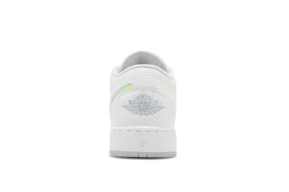 Air Jordan 1 Low Se &quot;Glitter Swoosh&quot; White