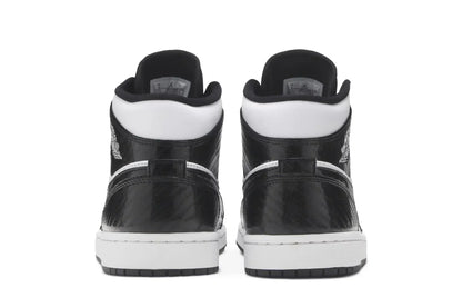Air Jordan 1 Mid Carbon Fiber Black
