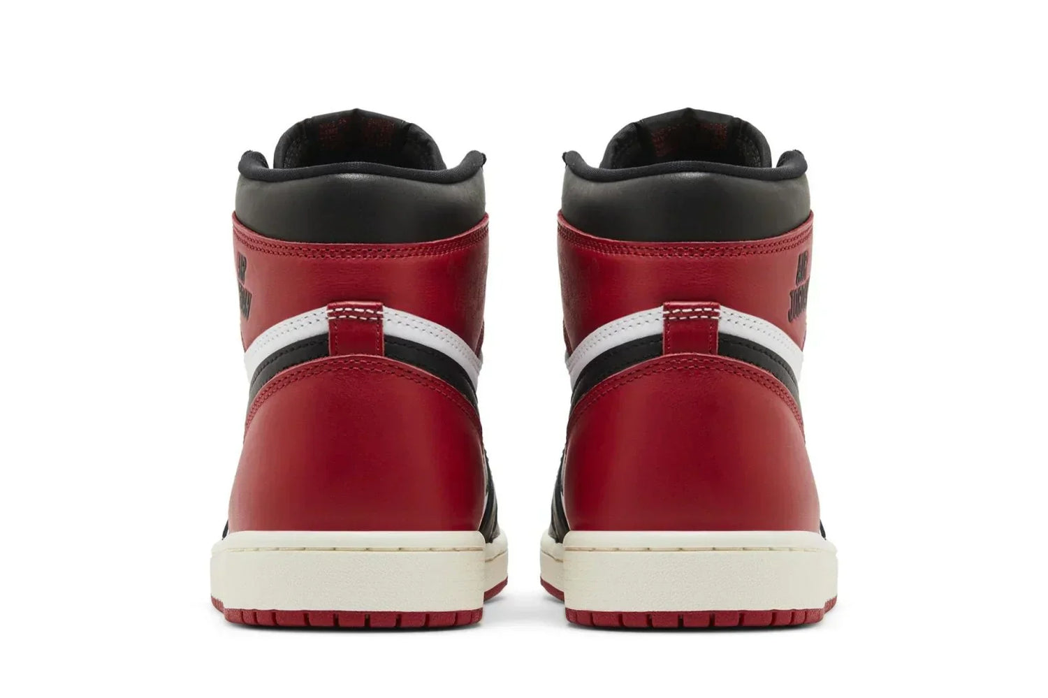 Air Jordan 1 Retro High OG Black Toe Reimagined Red