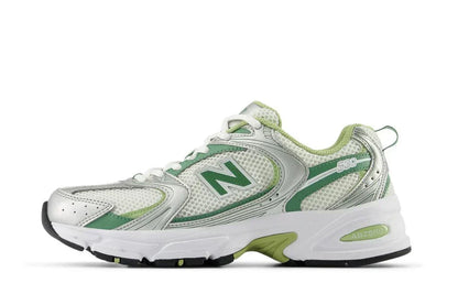 New Balance 530 White Green Matcha