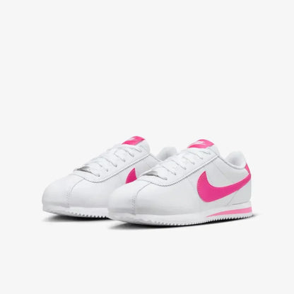 Nike Cortez White Laser Fuchsia
