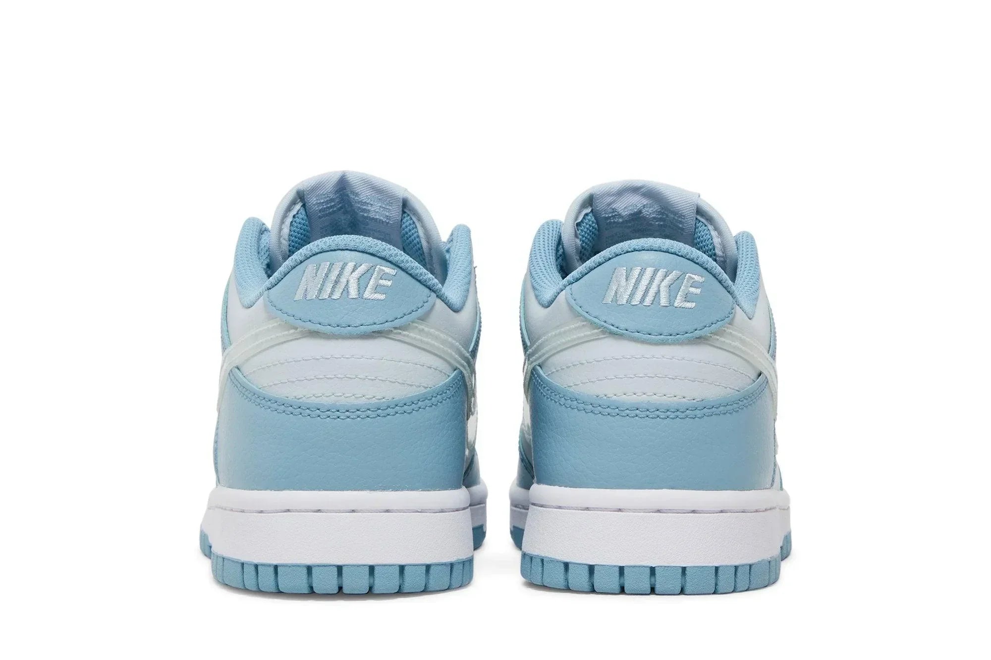 Nike Dunk Low Blue Clear Swoosh