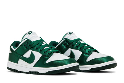 Nike Dunk Low Satin Green Sneakers