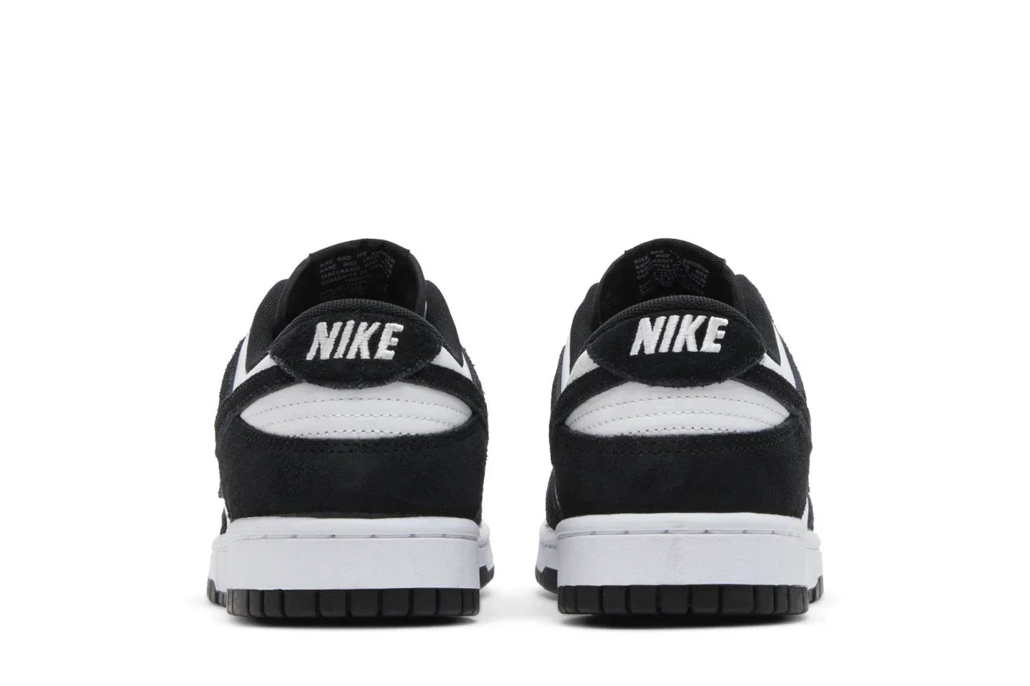 Nike Dunk Low Suede Panda Black